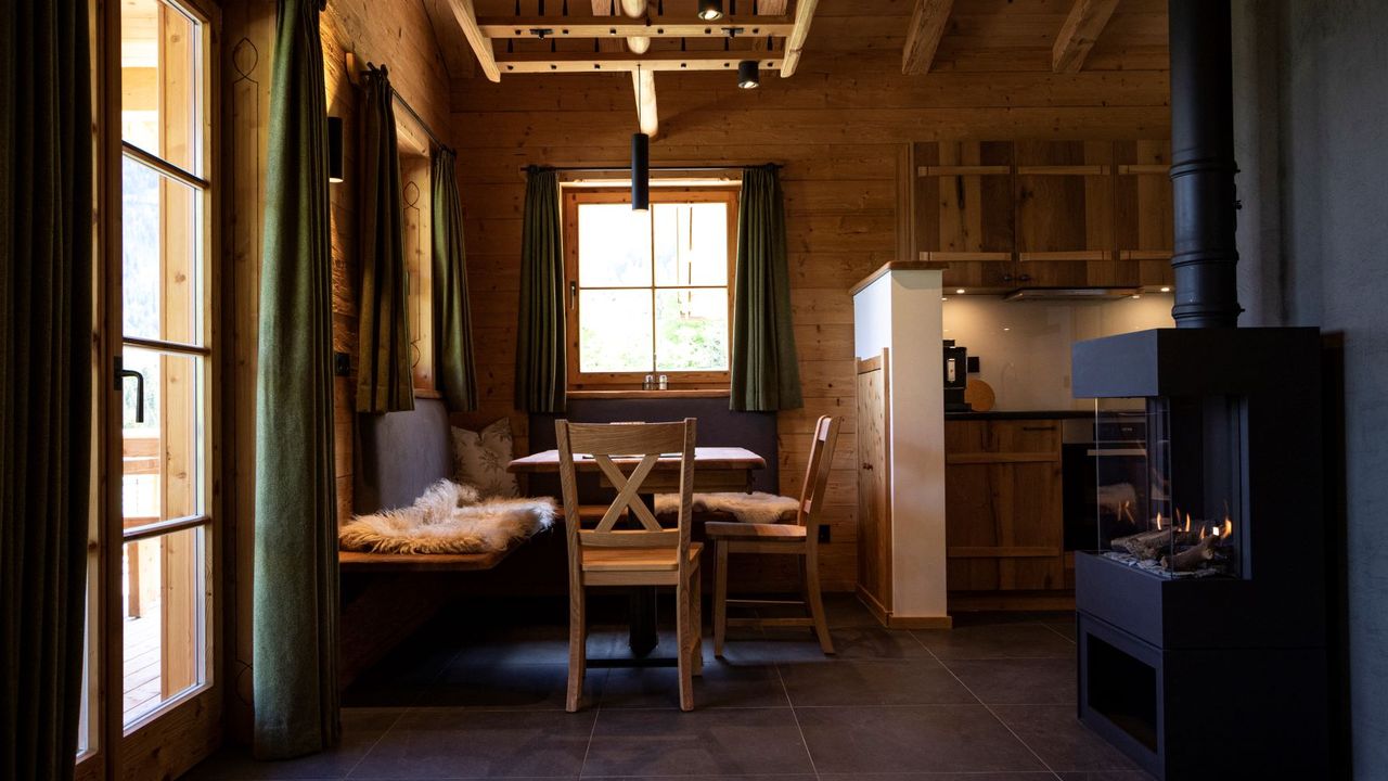Essecke mit Kamin Essecke mit Kamin
